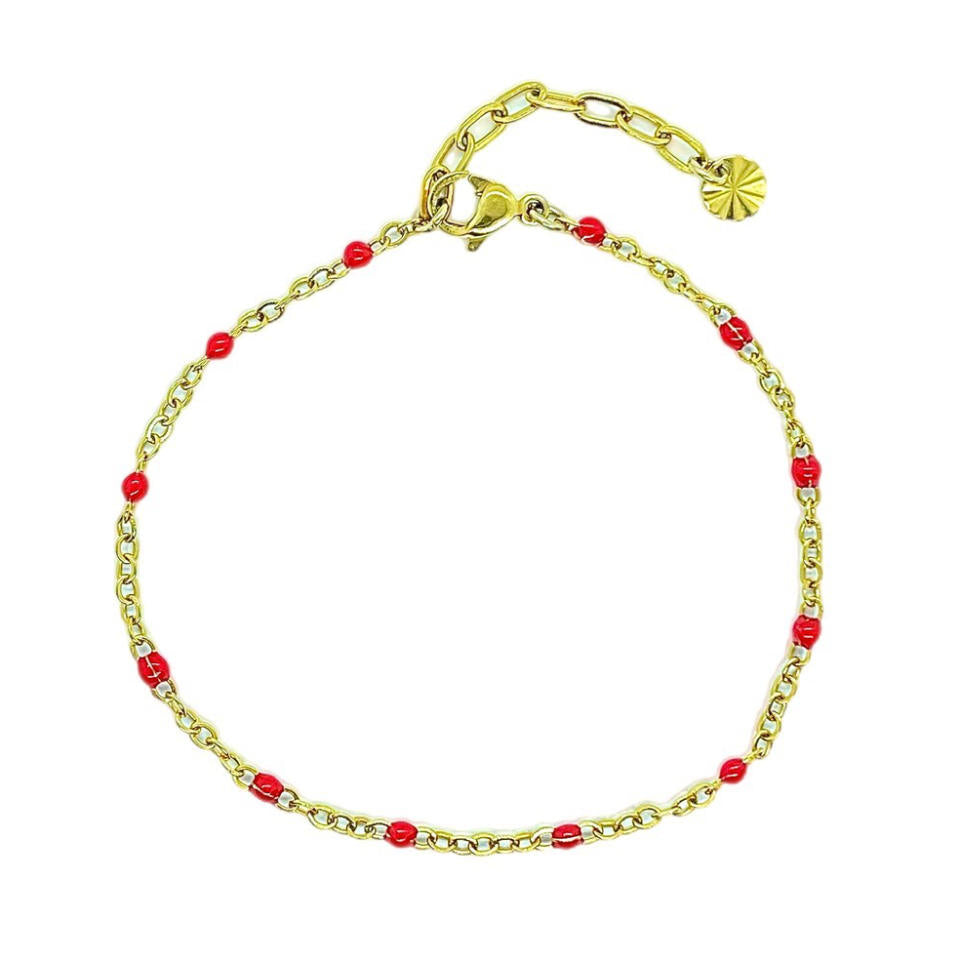 AGAPI Guld (rød) | Armbånd