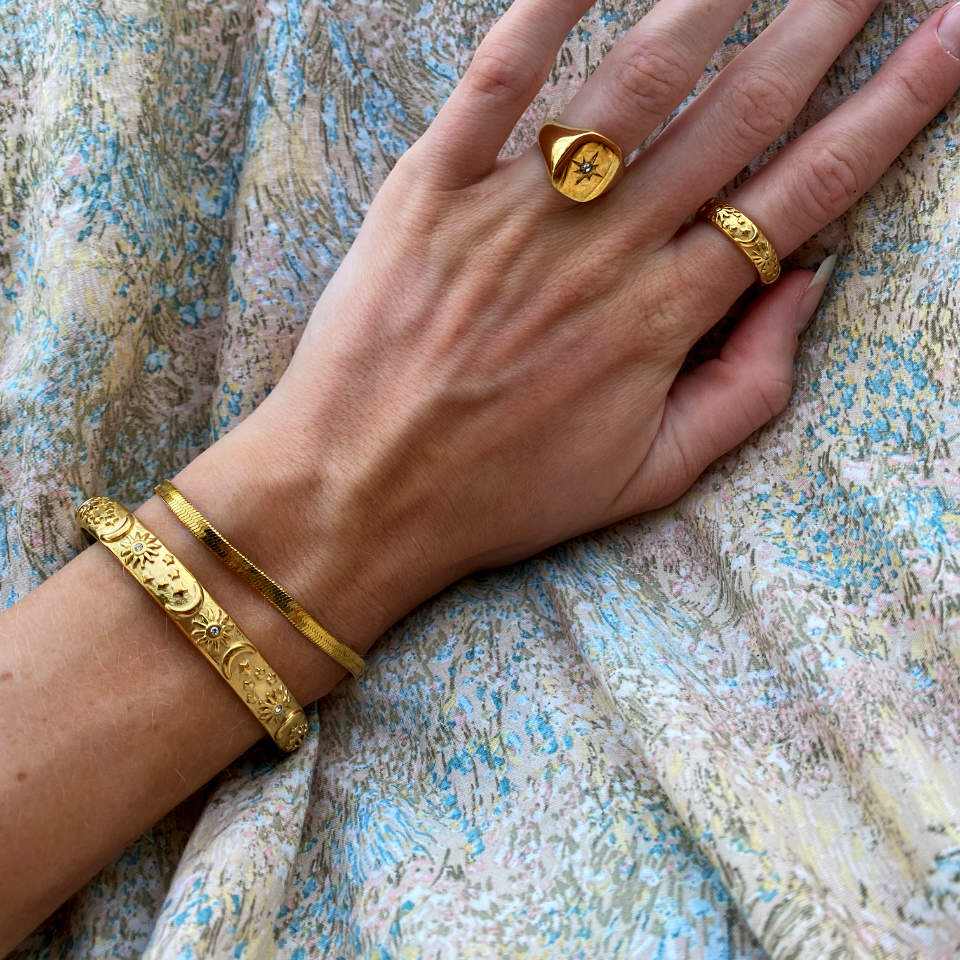 HYPERION Sølv | Bangle