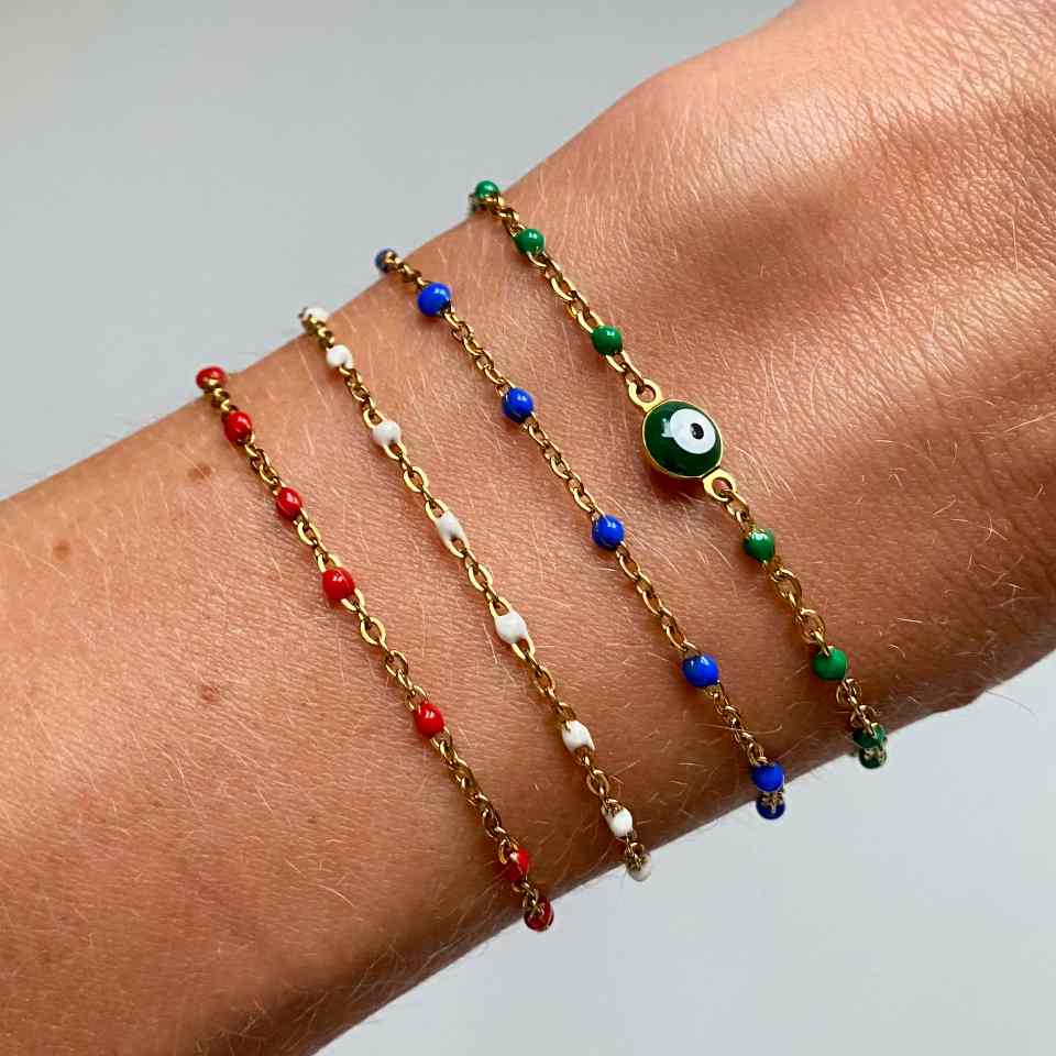 AGAPI Guld (rød) | Armbånd