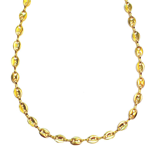 Afrodite halskæde gucci link guld