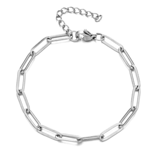 Alysida sølv armbånd kæde