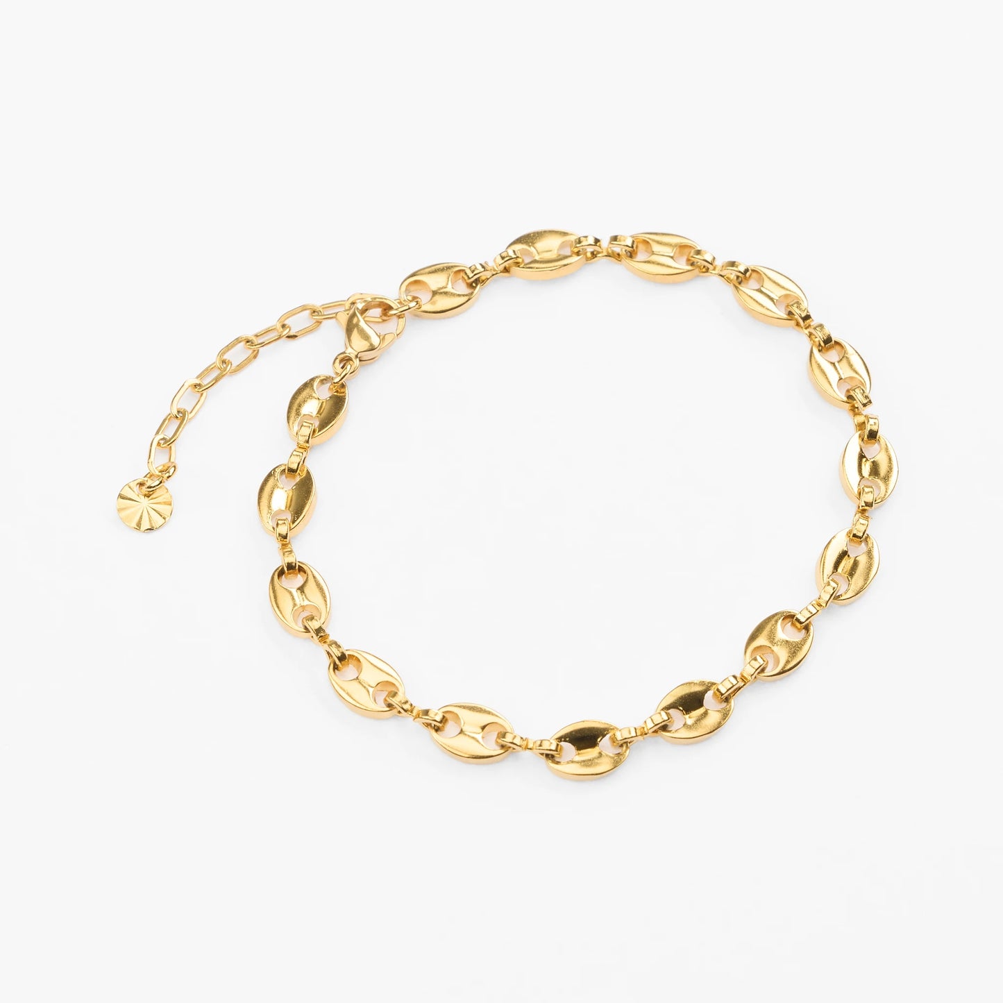 Afrodite vandfast guld gucci led justerbart armbånd