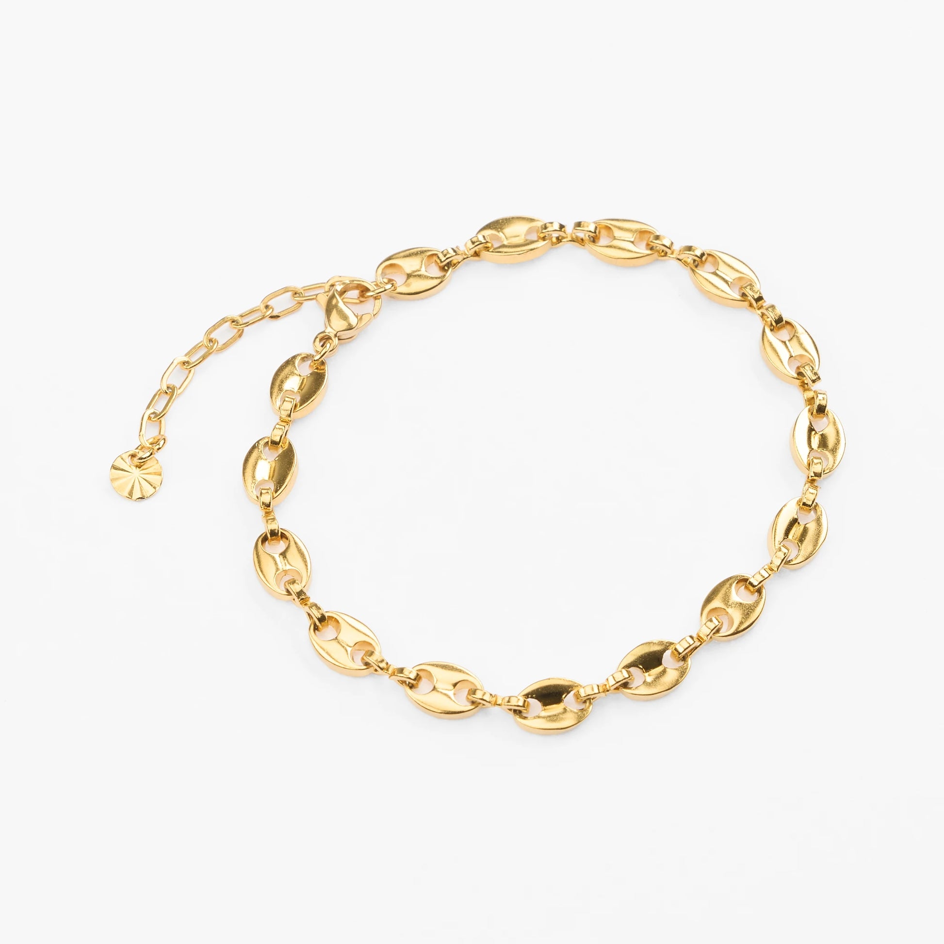 Afrodite vandfast guld gucci led justerbart armbånd