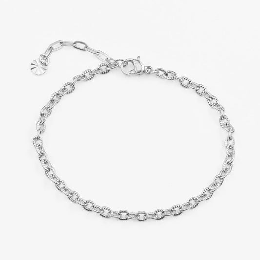 Ankyra vandfast sølvarmbånd ankerkæde design