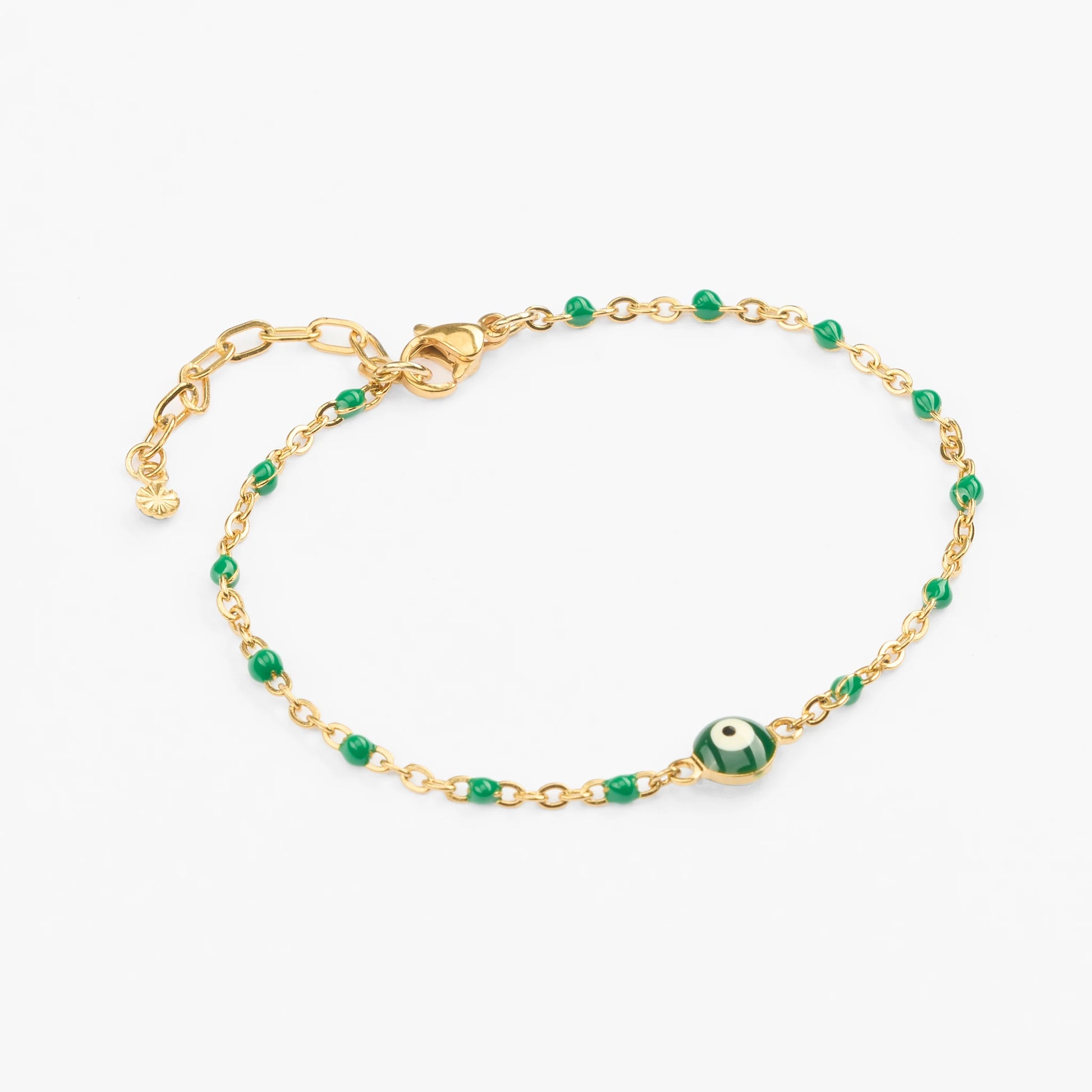 Elpizo vandfast guld tynd kæde armbånd