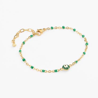 Elpizo vandfast guld tynd kæde armbånd