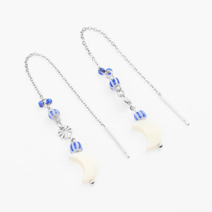 FENGARI Sølv | Kædeøreringe