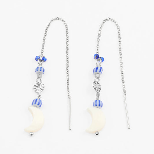 FENGARI Sølv | Kædeøreringe