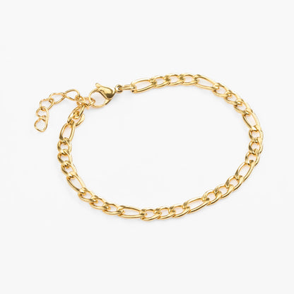 Figaro guld armbånd italiensk figaro kæde stil