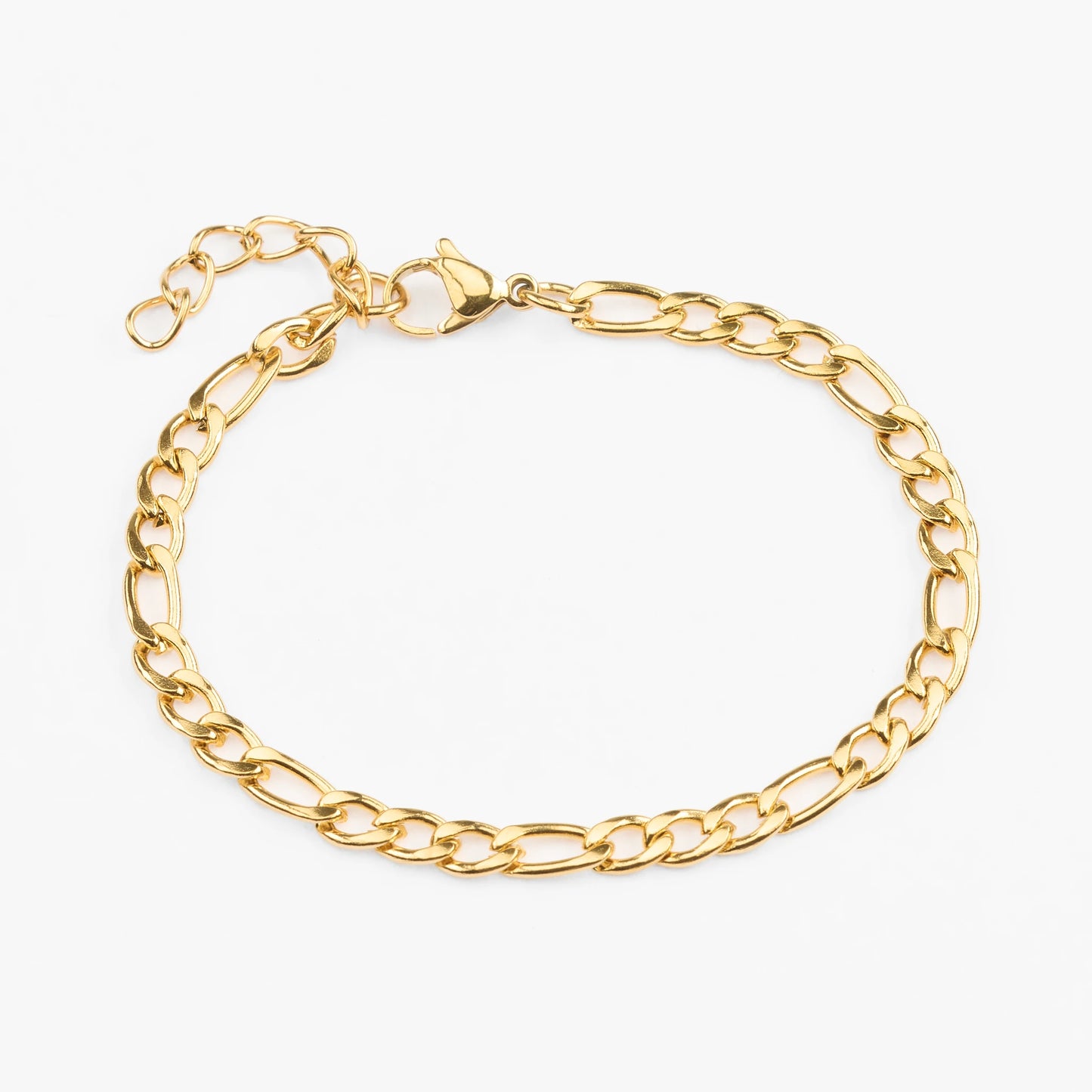 Figaro vandfast guldarmbånd figaro cuban