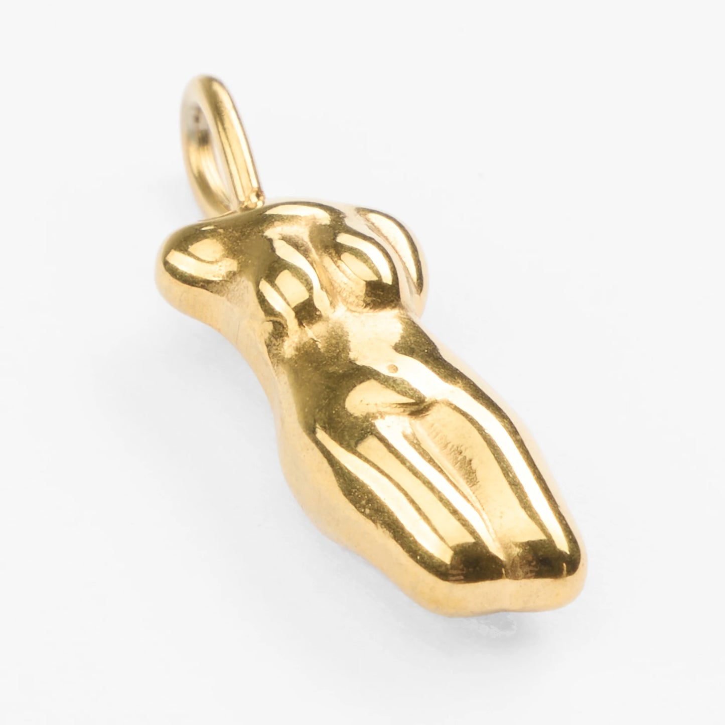 Gynaika guld vedhæng kvinde krop figur