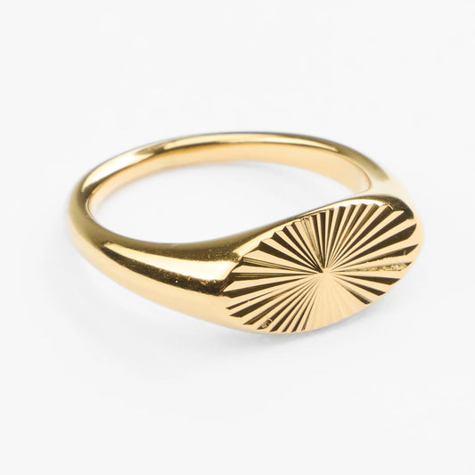 Helios ooeidis vandfast bånd oval signet