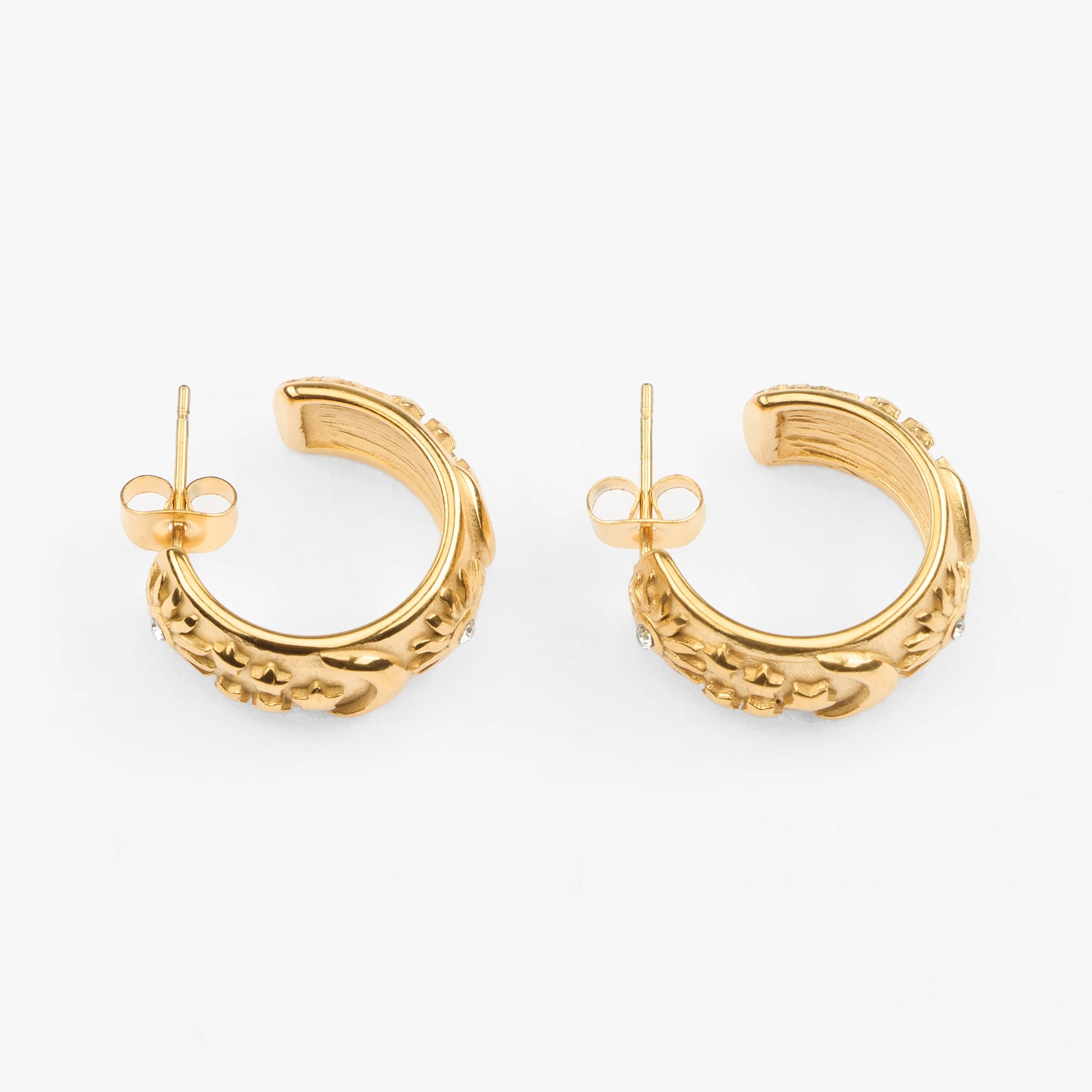 Vandfaste guld hoops hyperion stjerne himmel struktur