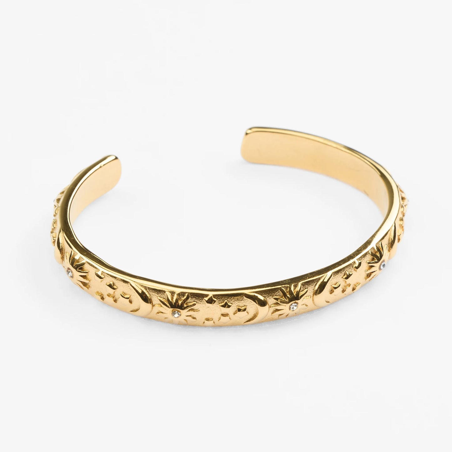 Hyperion vandfast guld bangle stjernehimmel