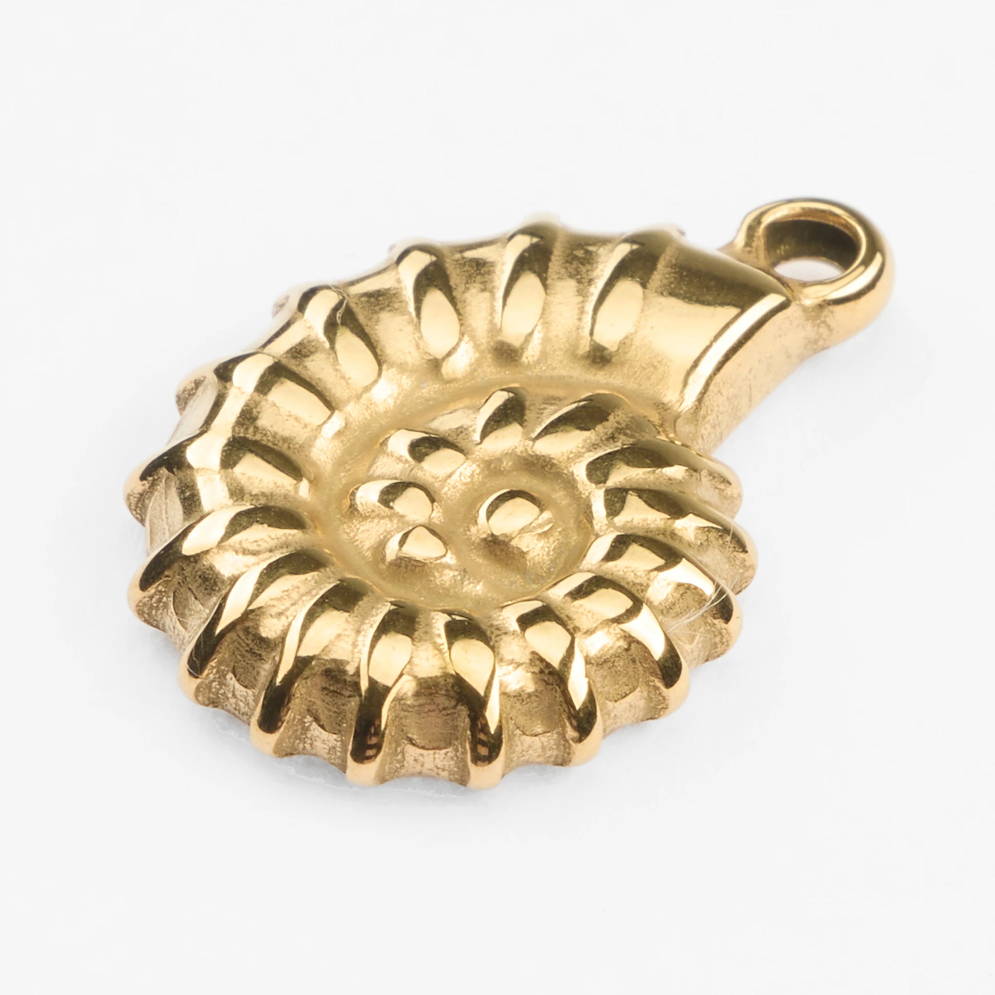 Konchylion guld konkylie halskæde vedhæng vandfast