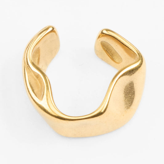 Megara guld ear cuff vandfast