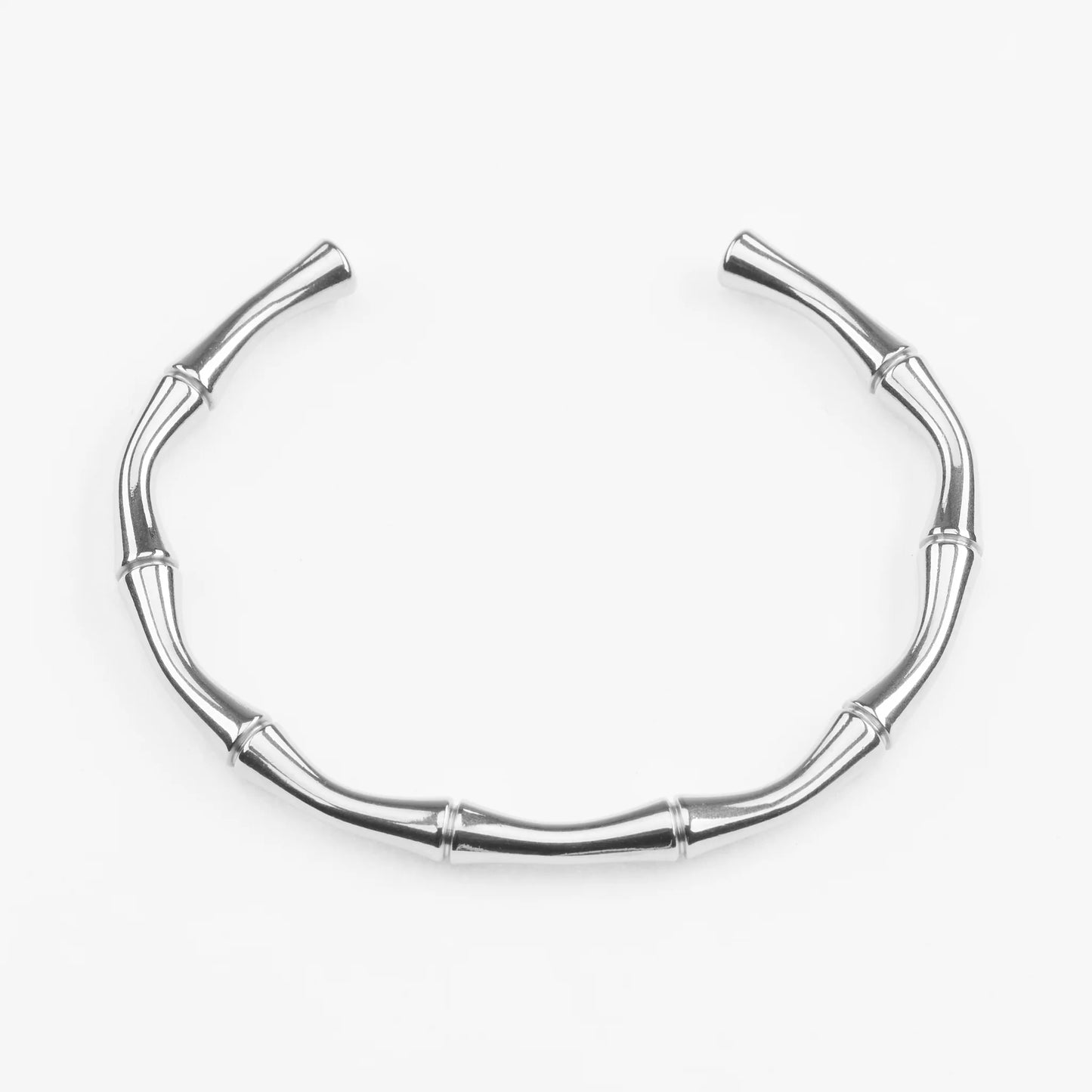 Podi vandfast sølv bangle knogleled