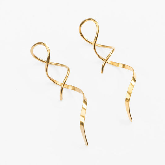 Dini snoet guld ørering vandfast