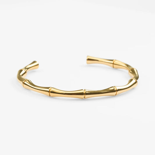 Vandfast guld armring bangle podi knogle