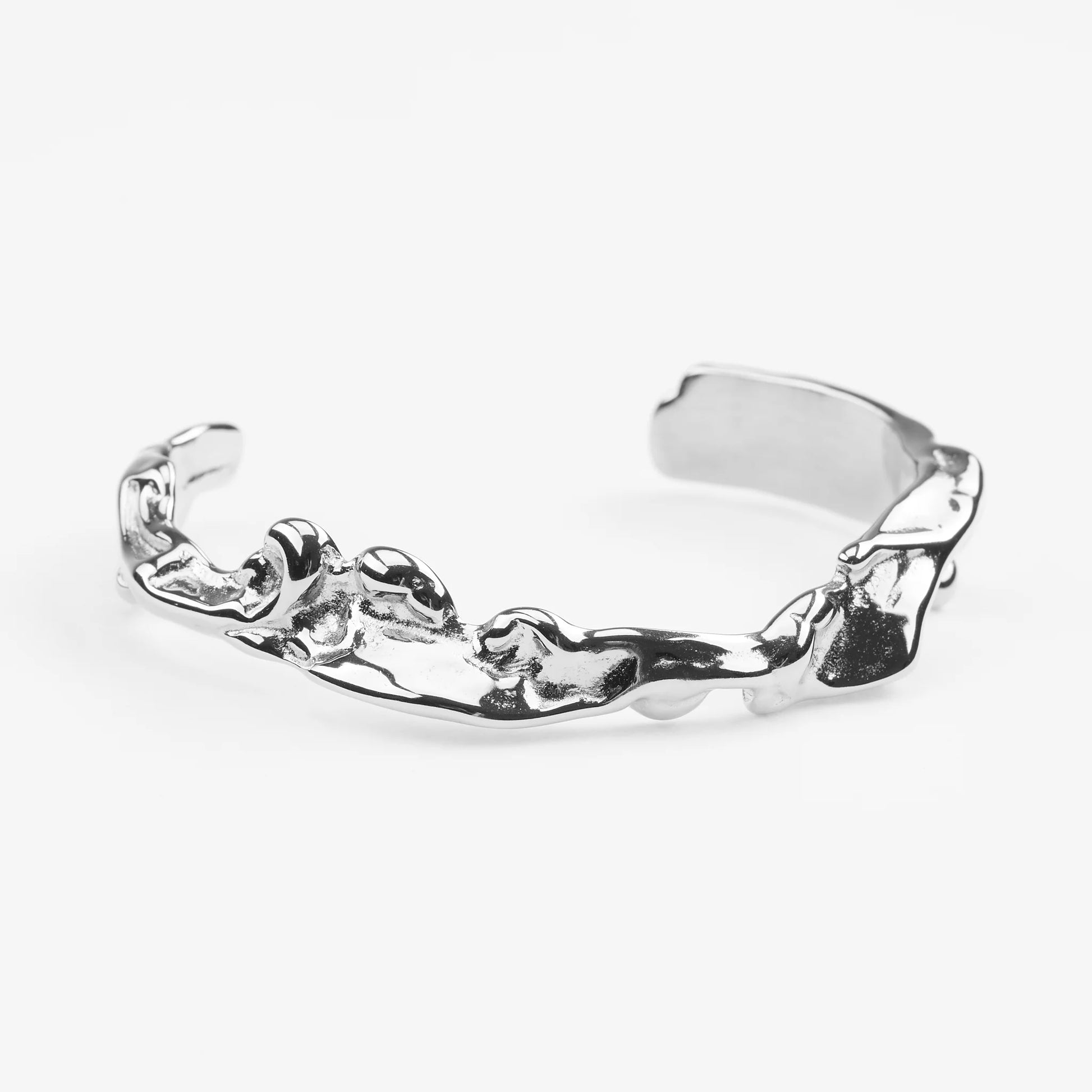 Vandfast sølv bangle katsaros armbånd justerbar