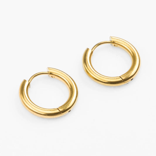 Vasikos 18mm runde basic vandfaste hoops creoler