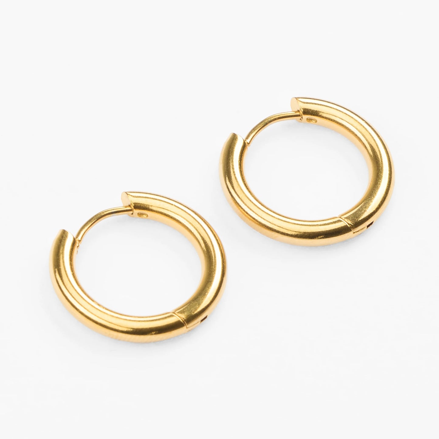 Vasikos 20mm runde creoler guld standard hoops